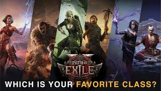 【PoE 2】6 Classes Showcase for Early Access Dec 6th | Which is your fav class? #pathofexile2 LOGIN