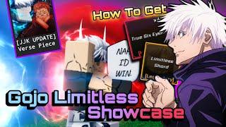 Roblox-Verse Piece | Gojo Limitless Showcase + How To Get | Cách Lấy Gojo Limitless | YukiSw