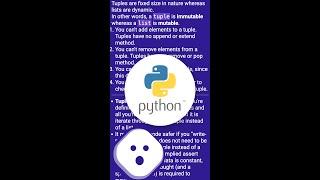 List vs tuple, when to use each? #shorts