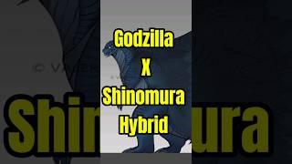 What if Godzilla took in Shinomura's DNA? #godzilla #gxk #shinomura
