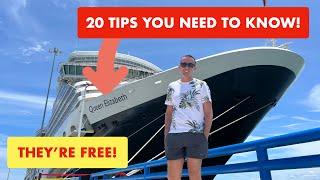 20 FREE things that you MUST do on your Cunard cruise! QUEEN ELIZABETH - 20 TIPS!