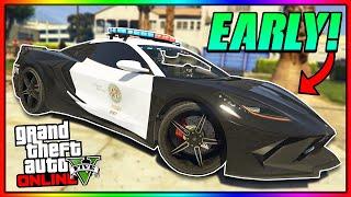 *NEW* HOW TO GET UNRELEASED POLICE CARS EARLY! (GTA 5 COP VEHICLES DLC)