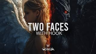 "Two Faces" (with hook) | Rap Instrumental With Hook | Dark Freestyle Type Beat