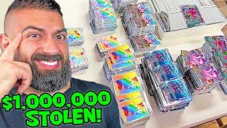 Thief Steals $1,000,000 of Pokemon Cards From Factory