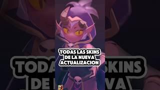 TODAS LAS SKINS DE LA NUEVA ACTUALIZACION#foryou #brawlstars #brawler#parati #brawl #supercell#games