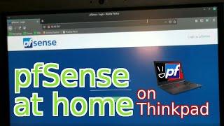 pfSense on Thinkpad