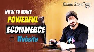 How To Make Ecommerce Website - Step by Step