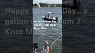 Because we are Boaters! Happy Father’s Day from 7 Knot Mike. # fathersday #7knots #boating #icw