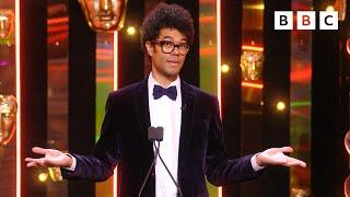 Richard Ayoade's HILARIOUS opening monologue at the BAFTAs 2022 | BBC