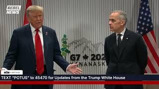 FULL: President Trump takes questions at Alberta G7 summit