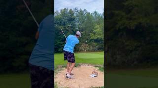 Backyard BUNKER Practice! #shorts #golf #bunker