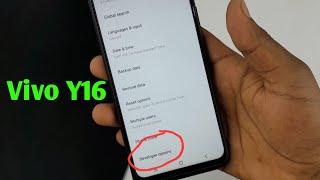 Vivo y16 developer option setting | how to enable developer option setting in Vivo y16 mobile