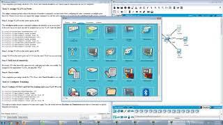 [CCNA] 3.3.4 Configuring VLANs and Trunks