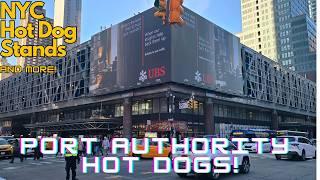 Hot Dog Adventure in Port Authority!  | NYC Hot Dog Stands