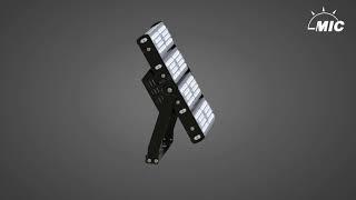 MIC lighting  G series high lumen LED flood light tese on factory