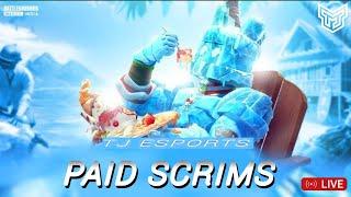 TJ Esports Paid Scrims Live With Rage Thunder Gaming