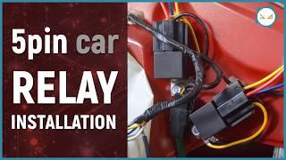 Install Relays to Control Passenger Window from Driver and Passenger Side