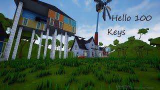 Hello Neighbor Mod Kit прохождение карти Hello 100 Keys