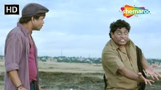 मैकेनिक जॉनी लीवर का रोड रोलर सीन - गिरगर्दन घाट - Khatta Meetha - Johnny Lever, Rajpal Yadav - HD