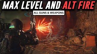 THE CALLISTO PROTOCOL - Max Level and Alternative Fire - All Guns and Weapons