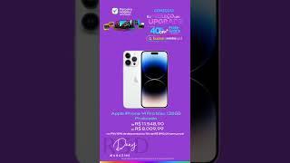 Oferta Magazine  Luiza - Parceiro Magalu - Apple iPhone 14 Pro Max 128GB Prateado