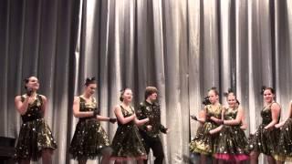 Ансамбль "Фиеста".Танец в стиле "Ретро",young girl,young dancers