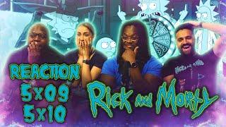 Rick and Morty - 5x9 and 5x10 SEASON FINALE - Group Reaction