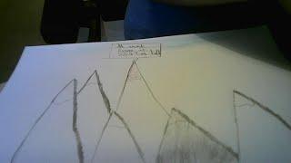 Henrys homework! picture of mountain range!