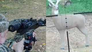 Excalibur Micro 340 shooting 3D Deer Target