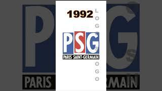 Paris saint Germain Logo evolution #evolution #psg #parissaintgermain #shortsviral