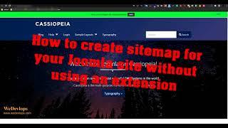 How to create sitemap for your Joomla site without using an extension