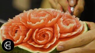 The Thai Art of Fruit Carving