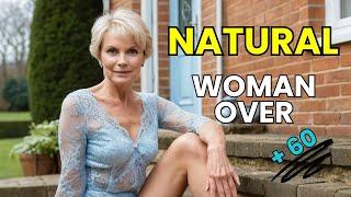 Natural Older Woman Over 60 Attractively Dressed Classy Natural Older Ladie Over 60Fashion Tips #29