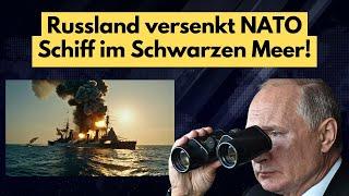 Schockierender Angriff! Russland versenkt NATO-Schiff mit US-Raketen an Bord!