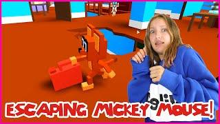 ESCAPING MICKEY MOUSE'S HOUSE!