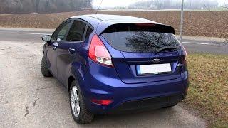 2016 Ford Fiesta 1.25 (82 HP) TEST DRIVE