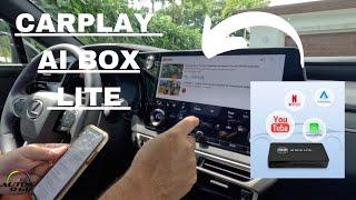 AI Box lite wireless CarPlay Android-auto Netflix & YouTube and more