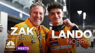 F1 star Lando Norris and McLaren chief Zak Brown reveal how they staged the ultimate comeback