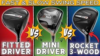 My FIRST Mini Driver Experience! The Numbers Really Surprised Me...(Especially Slower Swing Speed!)