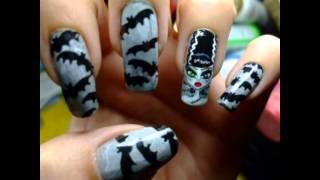 Фото идеи маникюра на Хэллоуин/ Halloween nail art designs