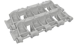 A guide to Panther Tank track links for scale modelers.