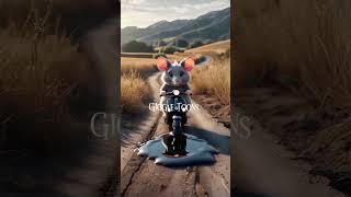 "Clever Cat's Trap: Spills Oil to Catch a Sneaky Rat!" #funnyvideos #giggletoons#cat