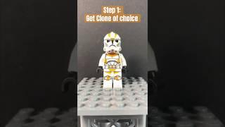 How to Make a Clone Scout in LEGO! Every Clone Class in LEGO Day 7! #legostarwars