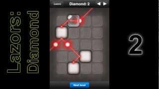 Lazors - Diamond 1-10 Answers (Easiest Guide)