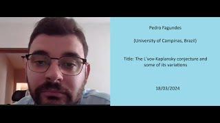 61. 18/03/2024 Pedro Fagundes (University of Campinas, Brazil)