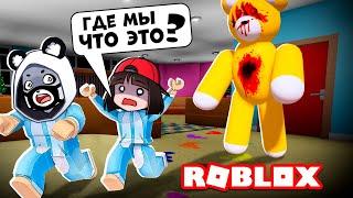 Побег от страшного Мишки в Роблокс! Roblox Teddy как Пигги