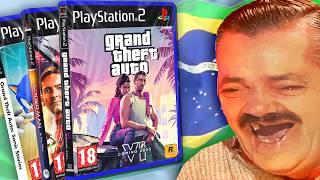 Brazilian GTA BOOTLEGS on the PlayStation 2