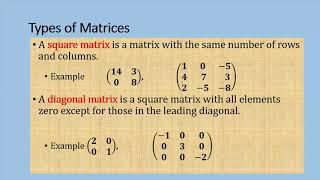 Matrices 1