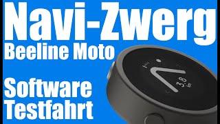 Beeline Moto test and driving report. Motorcycle sat nav [unboxing] Motovlog