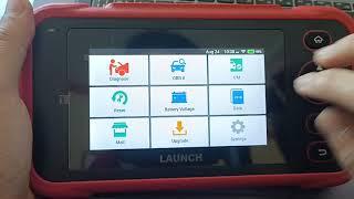 Register launch crp123i obd2 scanner (Free Update new version)